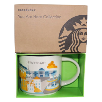 Starbucks You Are Here Collection Germany Stuttgart Ceramic Coffee Mug New w Box