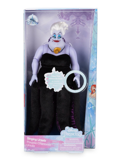 Disney Store The Little Mermaid Ursula Singing Doll New with Box