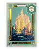 Disney The Little Mermaid Ariel Castle Collection Limited Pin New with Card