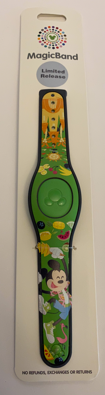 Disney Parks Magic Band Mickey Mouse Summer Fun Green Limited Edition New