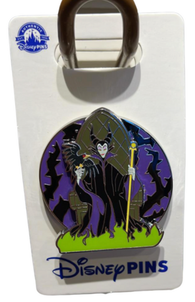 Disney Parks Maleficent Sleeping Beauty Villains Pin New with Card