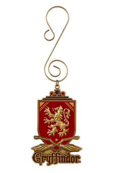 Universal Studios Harry Potter Gryffindor Quidditch Shield Ornament New with Tag