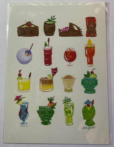 Disney Artist A Taste of Tiki by Ann Shen Postcard Wonderground Gallery New