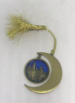 Universal Studios Harry Potter Christmas Ornament Castle Moon New