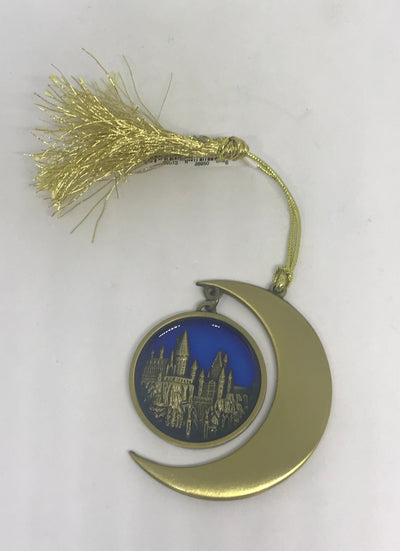 Universal Studios Harry Potter Christmas Ornament Castle Moon New