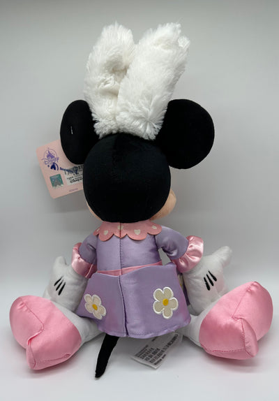 Disney Authentic Shanghai Resort Minnie Easter Bunny Ears Plush New with Tag