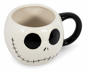 Disney The Nightmare Before Christmas Jack Skellington Sculpted Coffee Mug New