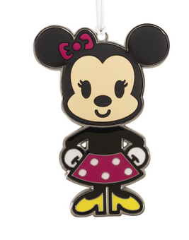 Hallmark Disney Minnie Mouse Metal Christmas Ornament New with Card