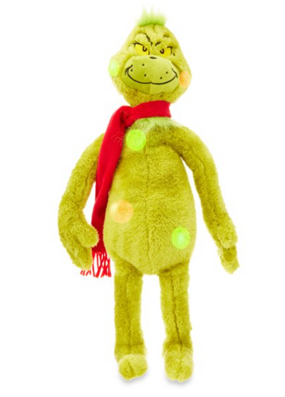Dr Seuss' Grinch Who Stole Christmas Grinch Plush with Light 19in New With Tags