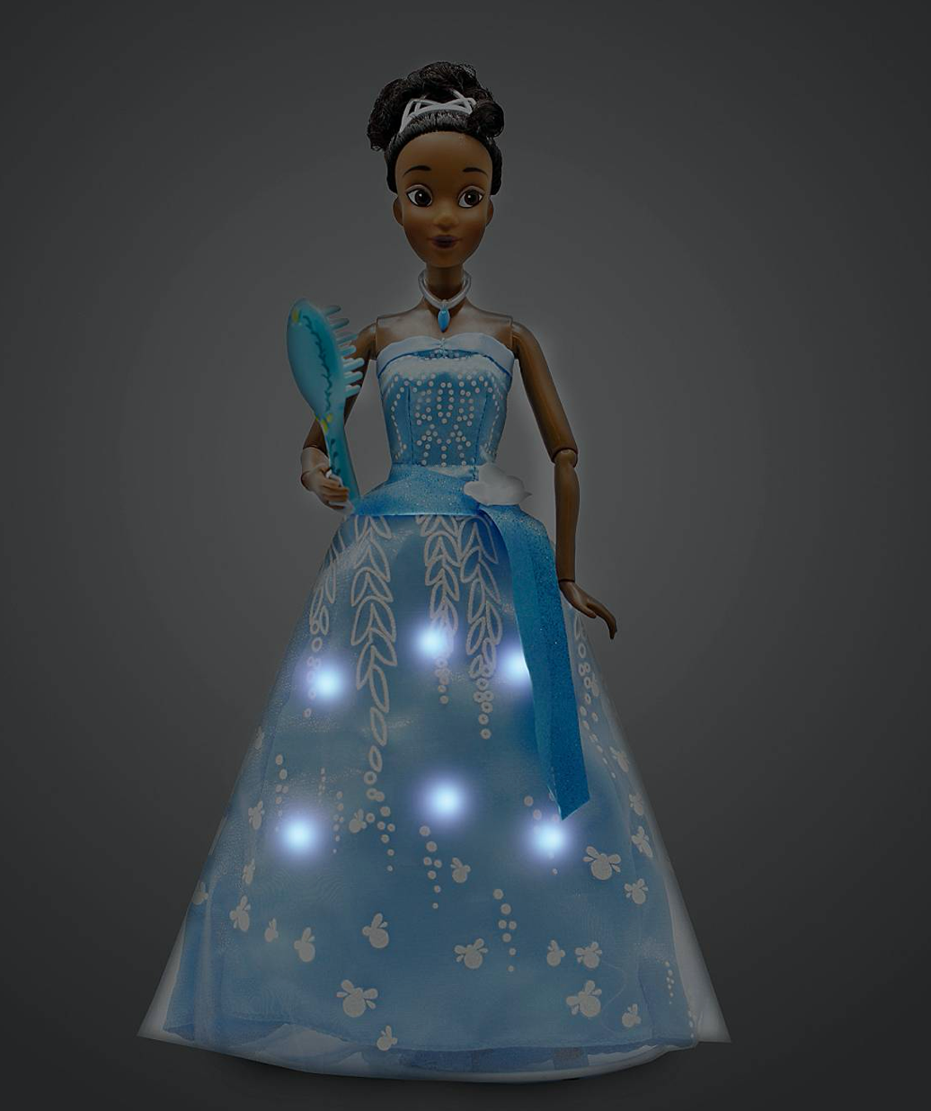Disney Tiana Premium Musical Doll with Light-Up Dress New with Box – I Love  Characters