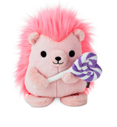 Hallmark Valentine Sweet Treat Hedgehog Singing with Motion Plush New with Tag