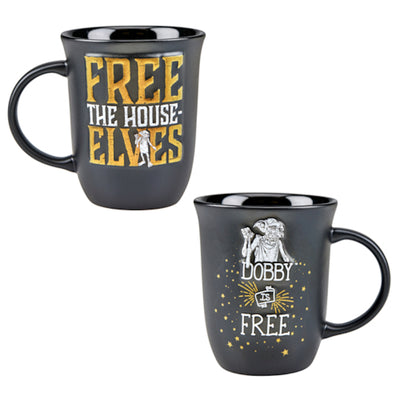 Universal Wizarding World Harry Potter Dobby is Free The House Elves Coffee Mug