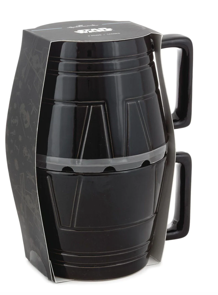 Hallmark Star Wars Darth Vader Chamber Stacking Mug Set New With Tag