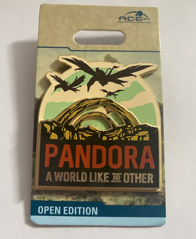 Disney Parks Pandora World of Avatar A World Like No Other Pin New with Card