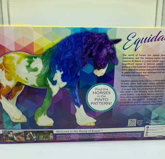 Breyer Horses 2021 Equidae Traditional 1:9 Scale Rainbow Decorator New with Box