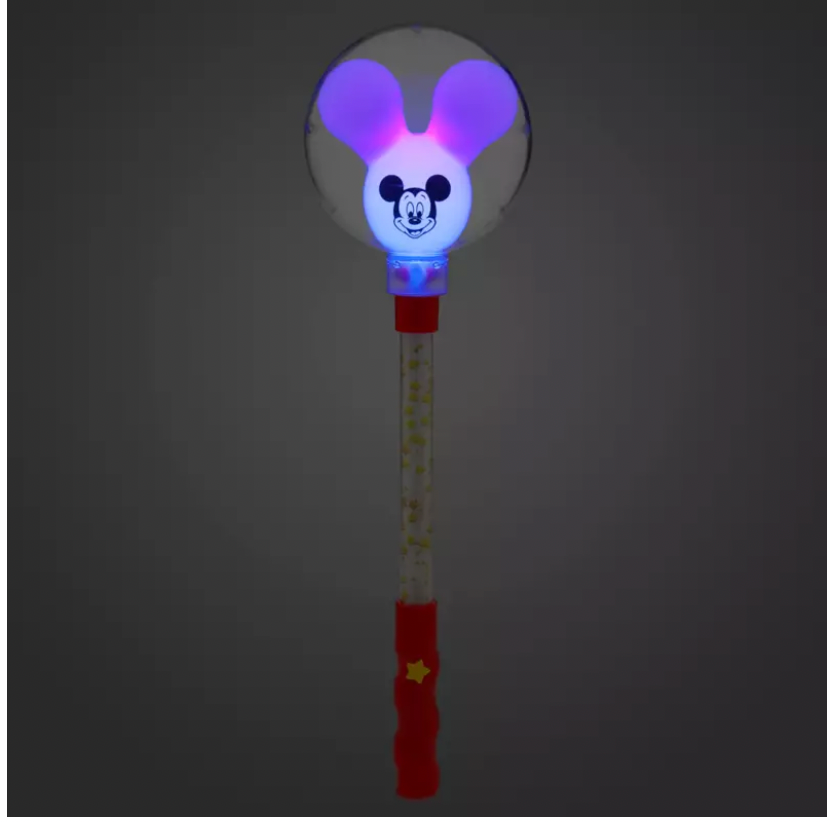 Disney Parks Mickey Balloon Light-Up Wand New with Tag