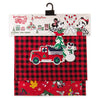 Disney Yuletide Farmhouse Mickey Friends Holiday Reversible Table Runner New