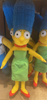 Universal Studios The Simpsons Marge Simpson Plush Toy New With Tag