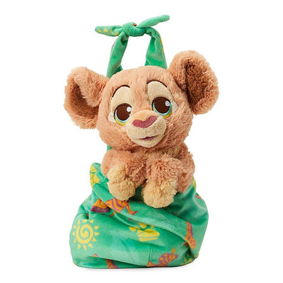 Disney Parks Baby Nala in a Blanket Pouch Plush New with Tags