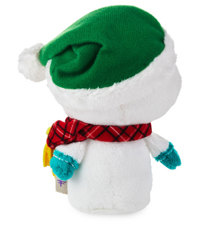 Hallmark Itty Bittys Snowman Holiday Christmas Talking Plush New with Tag