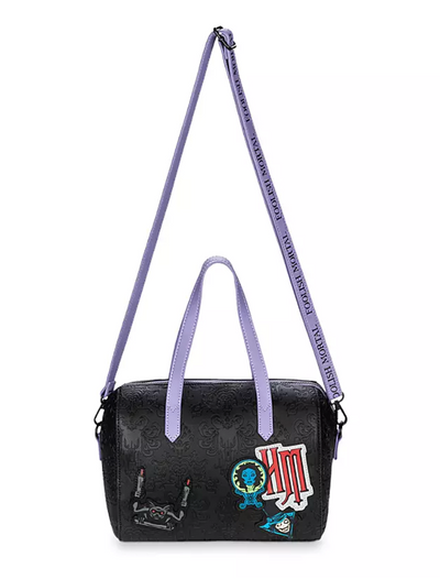 Disney Haunted Mansion Hitchhiking Ghost Satchel Loungefly Purse Bag New
