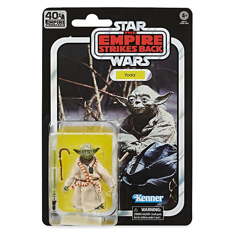 Disney Yoda Star Wars Empire Strikes Back Action Figure 40th Black Series New