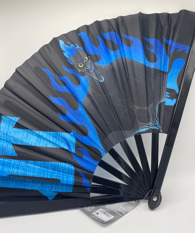 Disney Parks Villains Hot Hades Hand Fan New with Tag