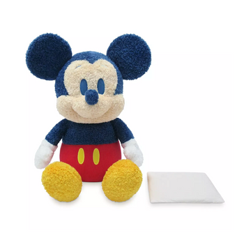 Disney Parks Mickey Weighted Plush with Removable Pouch New with Tag
