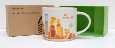 Starbucks You Are Here Los Angeles California Ceramic Coffee Mug New with Box