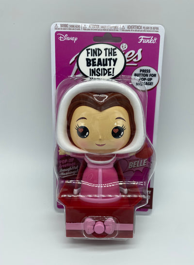 Disney Funko Popsies Valentine Belle Find the Beauty Inside Figure New Box
