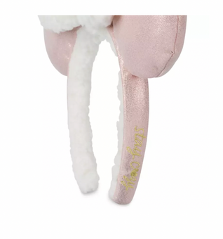 Disney Minnie Sherpa Winter Ear Headband Stacy Cozy Holiday New with Tag