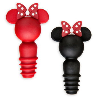 Disney Parks I Am Minnie Mouse Bottle Stopper Set New