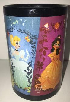 Disney Parks Princess Jasmine Belle Cinderella Snow White Coffee Mug New