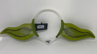 Disney Parks Star Wars Galaxy’s Edge Yoda Ears Headband Youth Size New