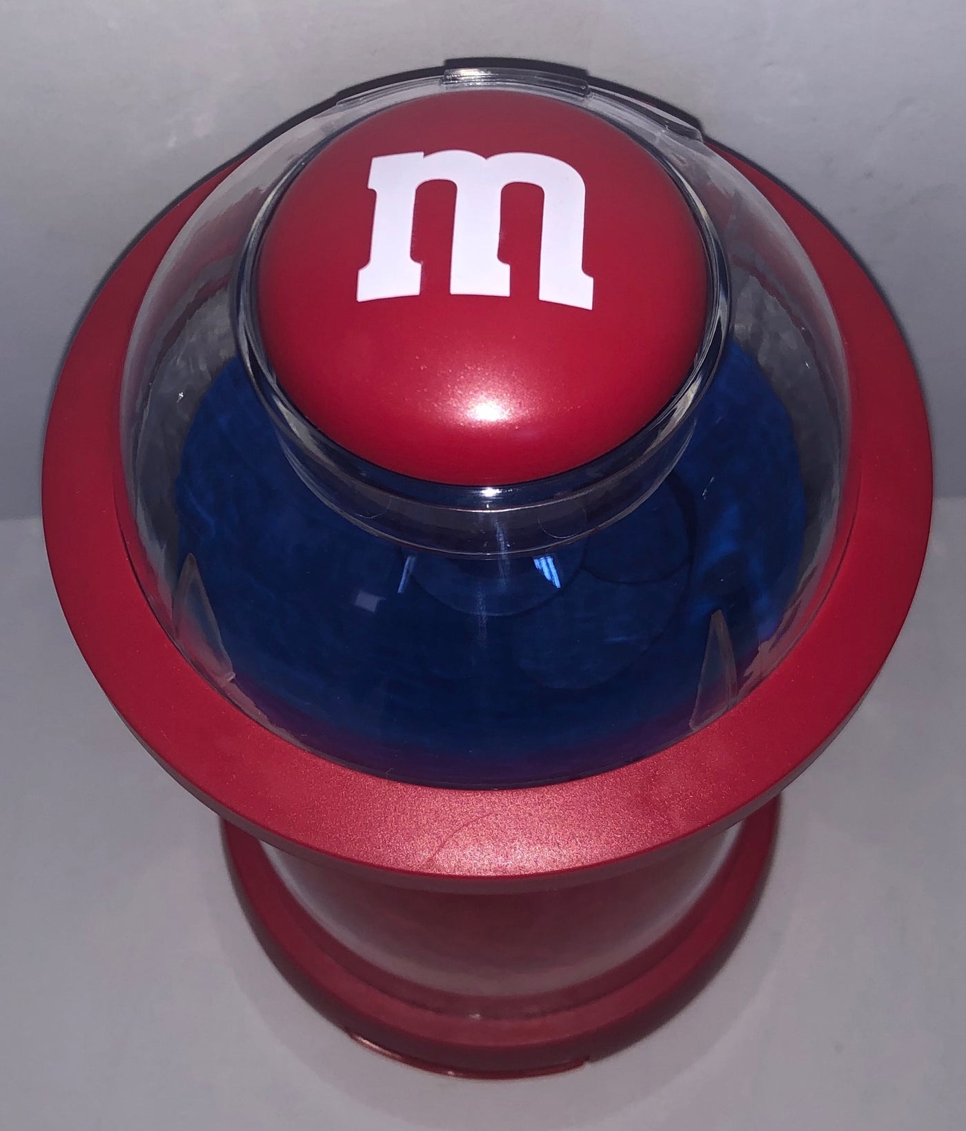 M&M's World Fun Machine Candy Dispenser Red and Blue New with Tags
