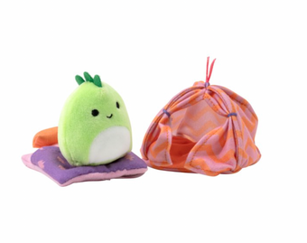 Squishville by Squishmallows 2" Dino Camping Set Accessory Set New with Box