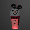 Disney Parks Holiday Snowman with Mickey Ear Hat Light Up Tumbler with Straw New