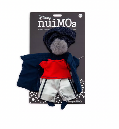 Disney NuiMOs Outfit Blue Jacket Red Shirt Silver Pants Blue Silver Winter Hat