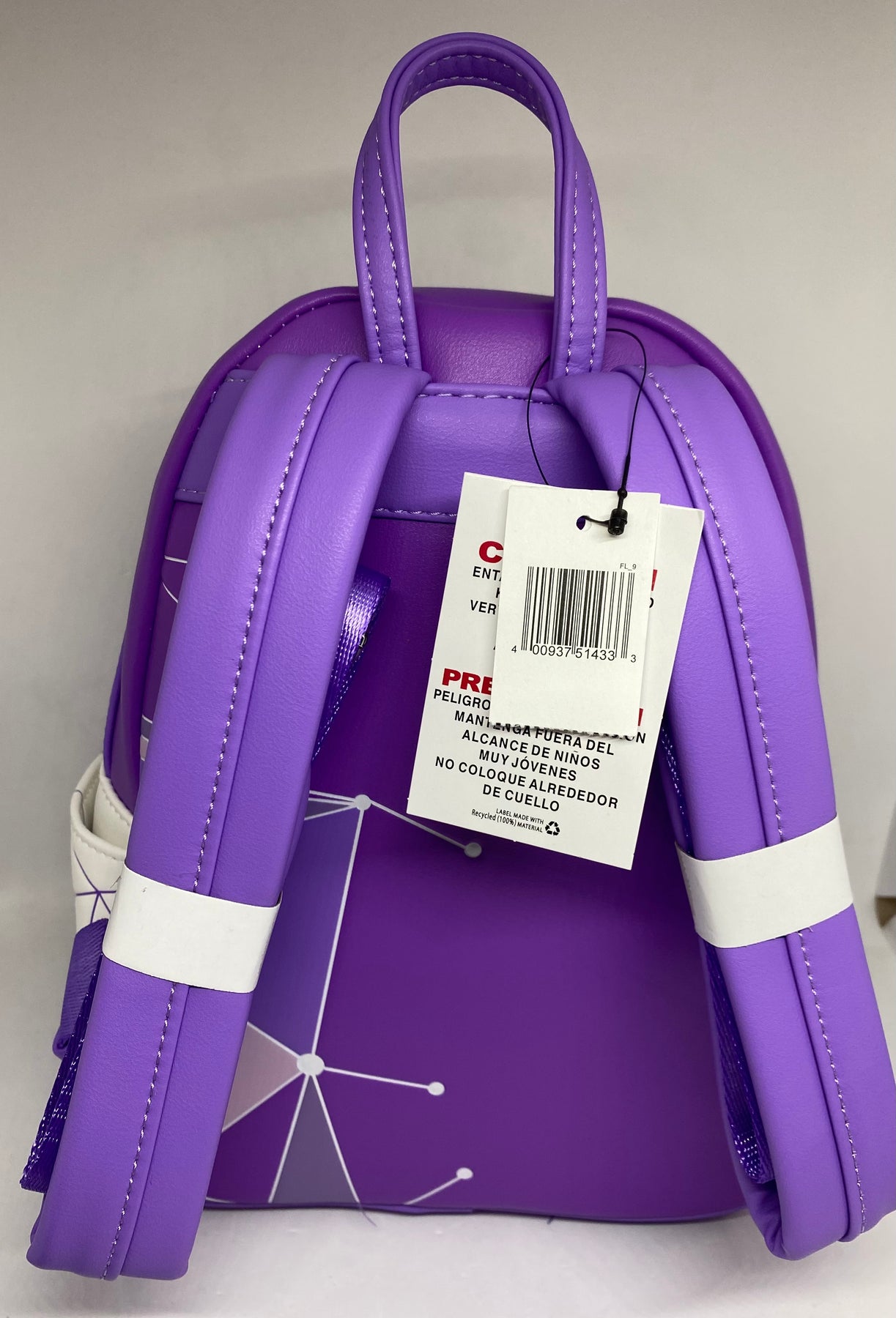 disney purple mini backpack leather Disney Parks Magic Kingdom Purple Wall Mini Backpack New with Tag – I Love Characters