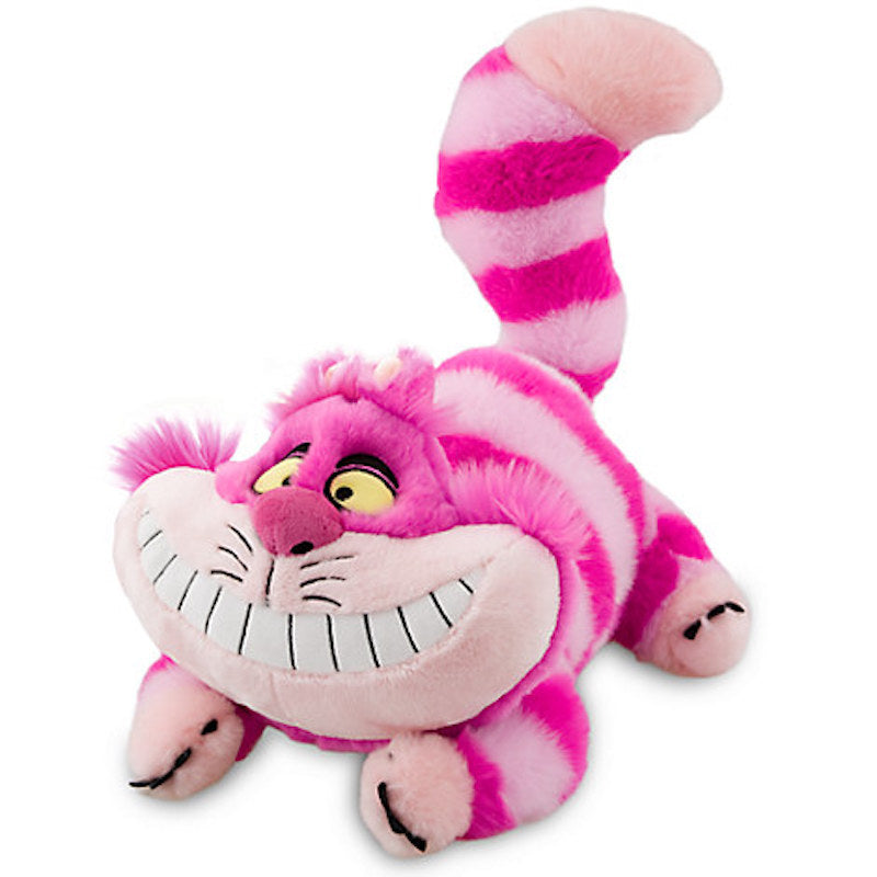 Disney Store Cheshire Cat Plush Alice in Wonderland Medium - 20'' Toy New With Tags