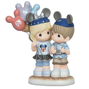 Disneyland 60th Anniversary 60 Years of Happiness Precious Moments Figure New