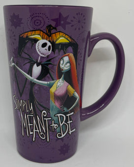 Disney Jack Nightmare Before Christmas Simply Ment to Be Sally Latte Mug New