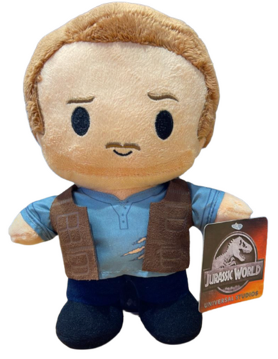 Universal Studios Jurassic World Owen Grady Cutie Plush Toy New With Tag