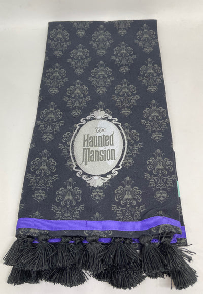 Disney Parks Room For One More Haunted Mansion Tea Towel New with Tag