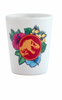 Universal Studios Jurassic World Tropical Ceramic Shot Glass New