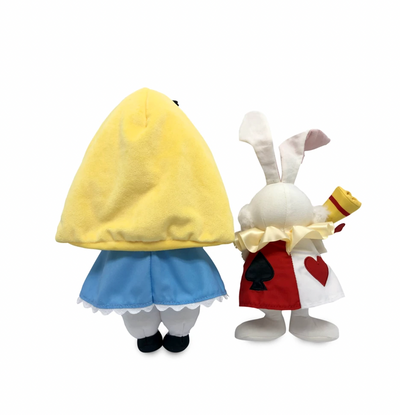 Disney Alice and White Rabbit by Mary Blair 70th Plush Set Limited New with Box