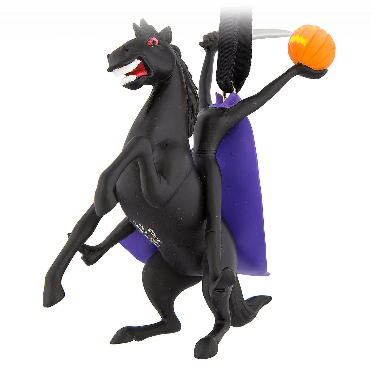 Disney Parks Halloween Headless Horseman Figural Ornament New with Tags