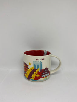 Starbucks You Are Here Collection Beijing China Ceramic Coffee Mug New With Box