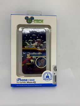 Disney Parks 2013 Mickey Sorcerer Clip Case and Screen Guard Iphone 4S New Box