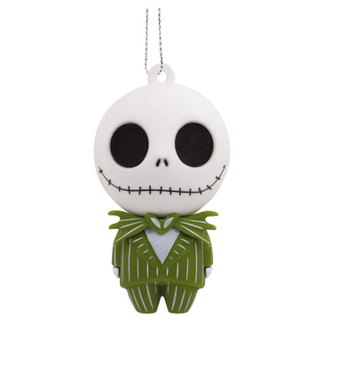 Hallmark Disney Jack Skellington Green Silicone Christmas Ornament New with Tag